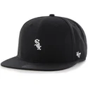 kapa-ravna-crna-snapback-chicago-white-sox-mlb-47-brand