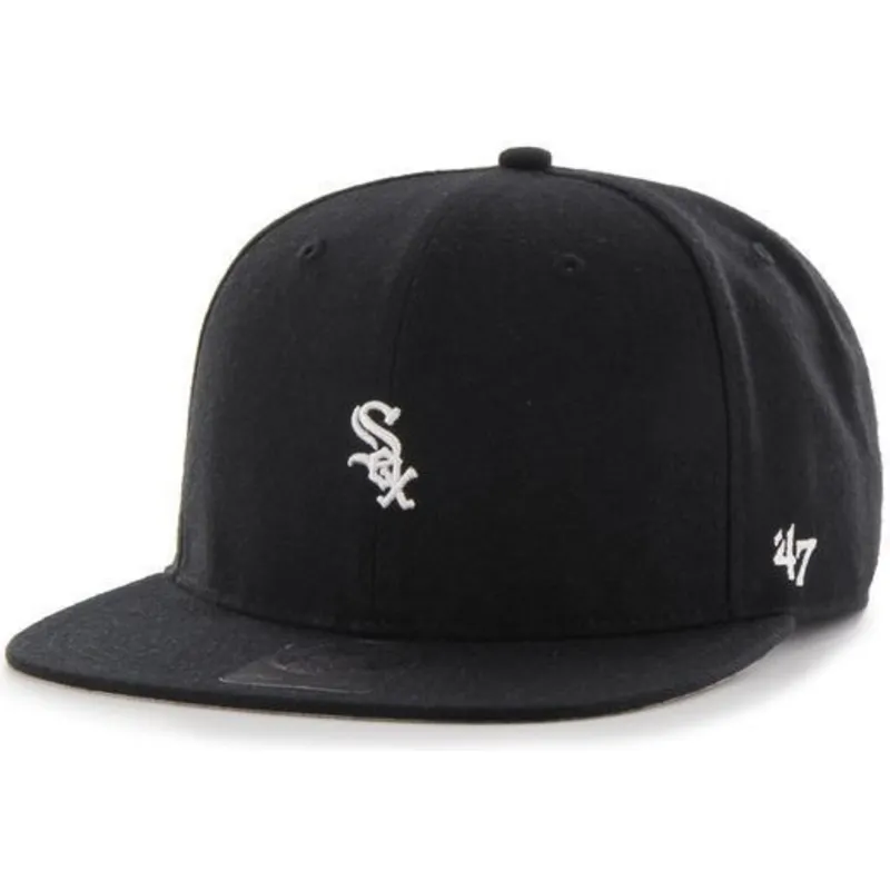 kapa-ravna-crna-snapback-chicago-white-sox-mlb-47-brand kapa-ravna-crna-snapback-chicago-white-sox-mlb-47-brand