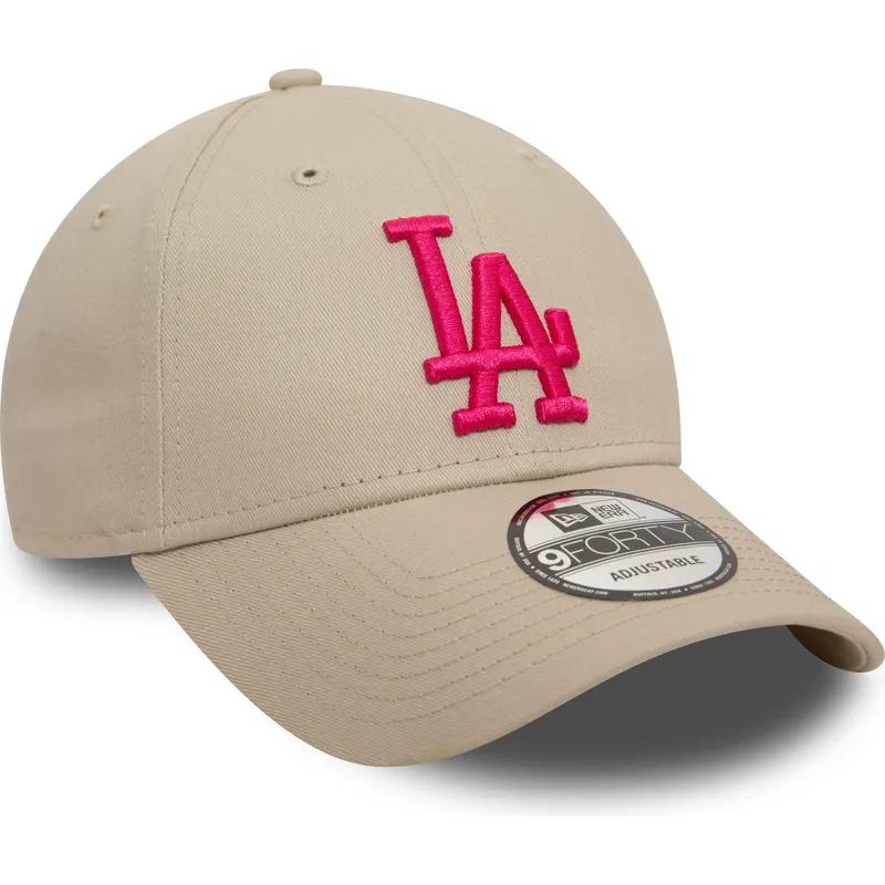 kapa-zaobljena-bez-podesiv-rosa-9forty-league-essential-los-angeles-dodgers-mlb-new-era