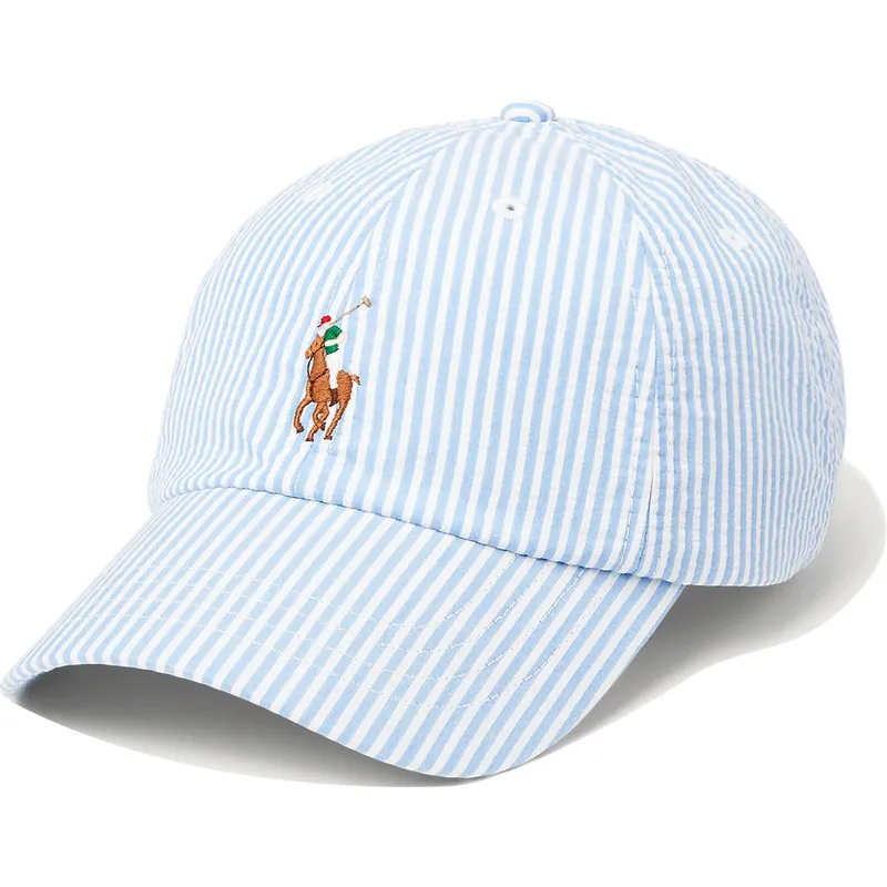 kapa-zaobljena-plava-podesiv-cotton-seersucker-polo-ralph-lauren