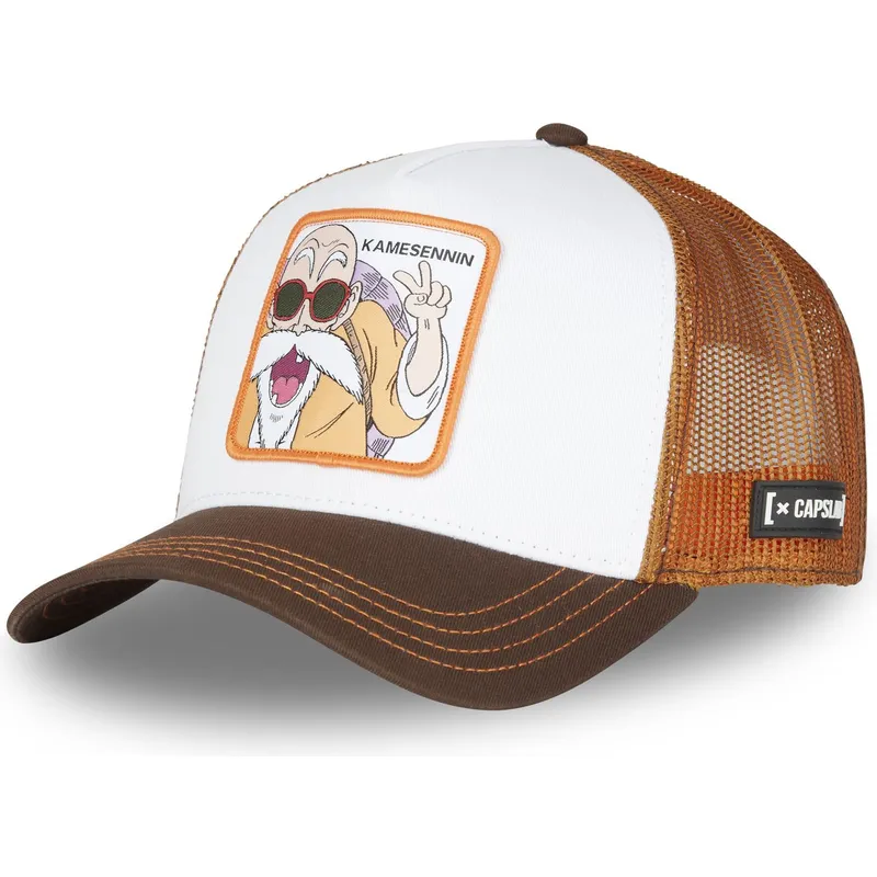 kape-zaobljena-smeda-snapback-roshi-kam-ct-dragon-ball-muten-roshi-dragon-ball-capslab