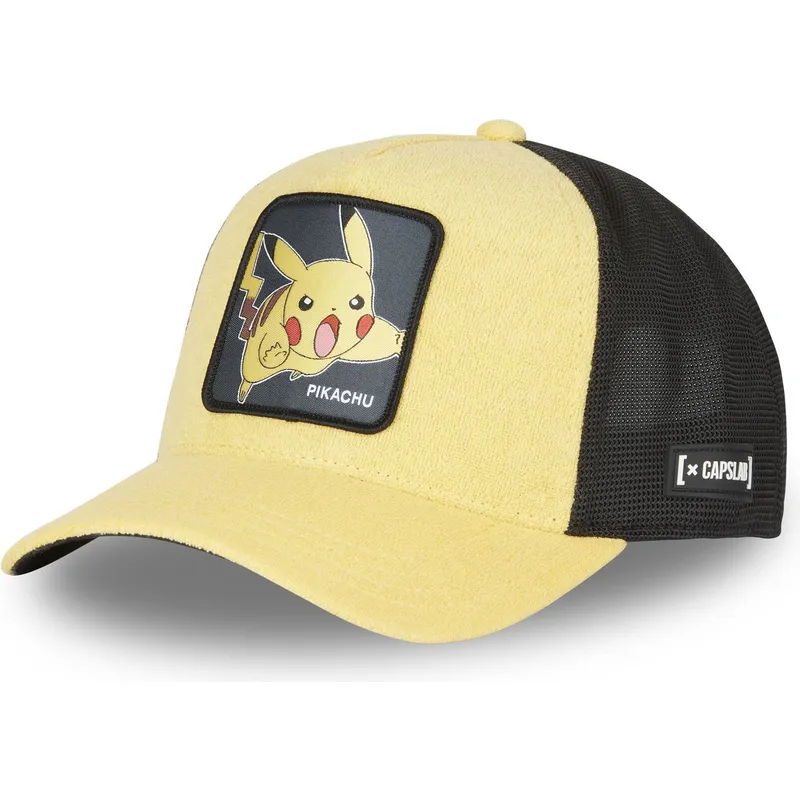 kapa-zaobljena-zuta-snapback-pik1-ct-pikachu-pokemon-capslab kapa-zaobljena-zuta-snapback-pik1-ct-pikachu-pokemon-capslab