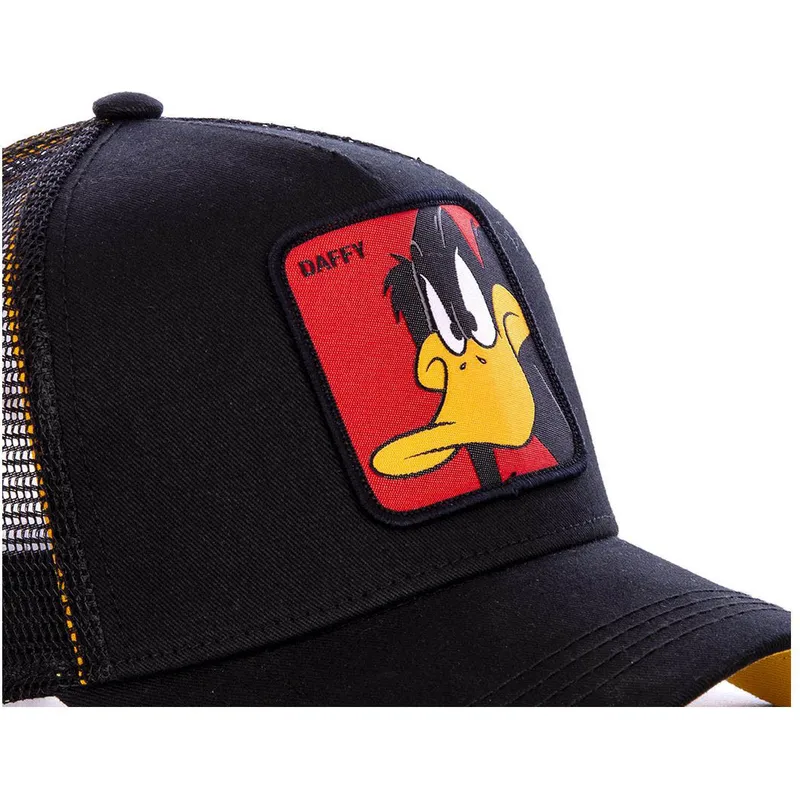 kapa-zaobljena-crna-snapback-za-djecu-kiddaf1-patak-daca-looney-tunes-capslab