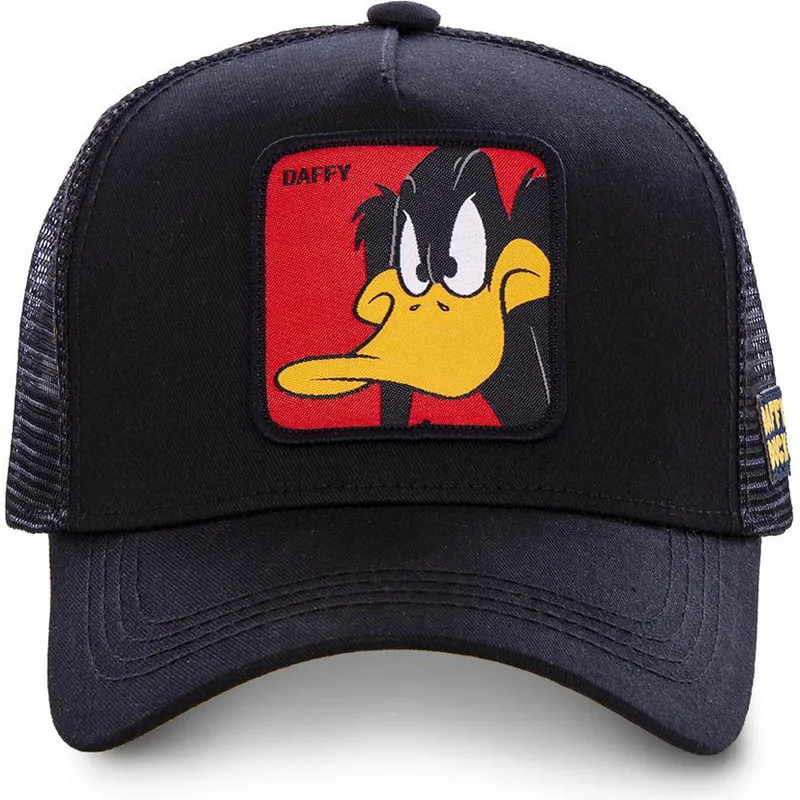 kapa-zaobljena-crna-snapback-za-djecu-kiddaf1-patak-daca-looney-tunes-capslab