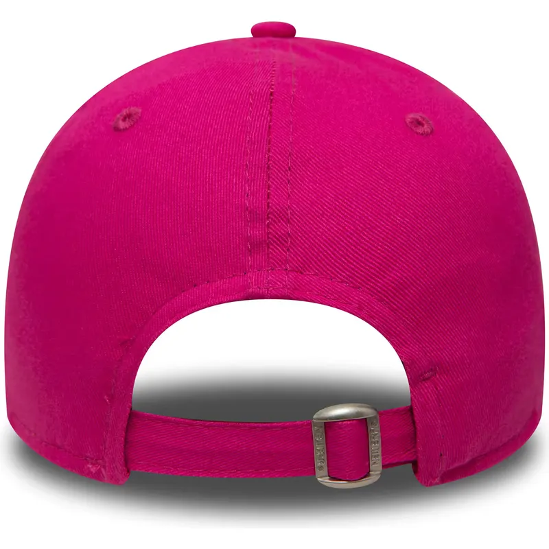 cap-zaobljena-pink-adjustable-strap-za-djecu-9forty-essential-new-york-yankees-mlb-new-era