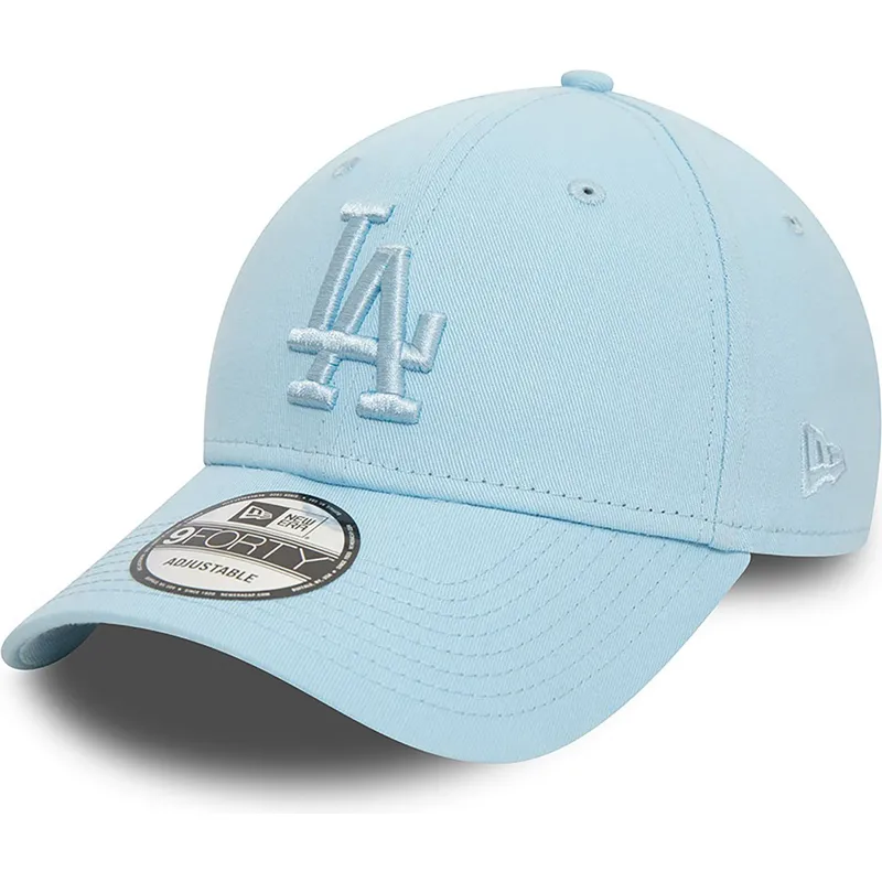 kapa-zaobljena-plava-podesiv-9forty-league-essential-los-angeles-dodgers-mlb-new-era