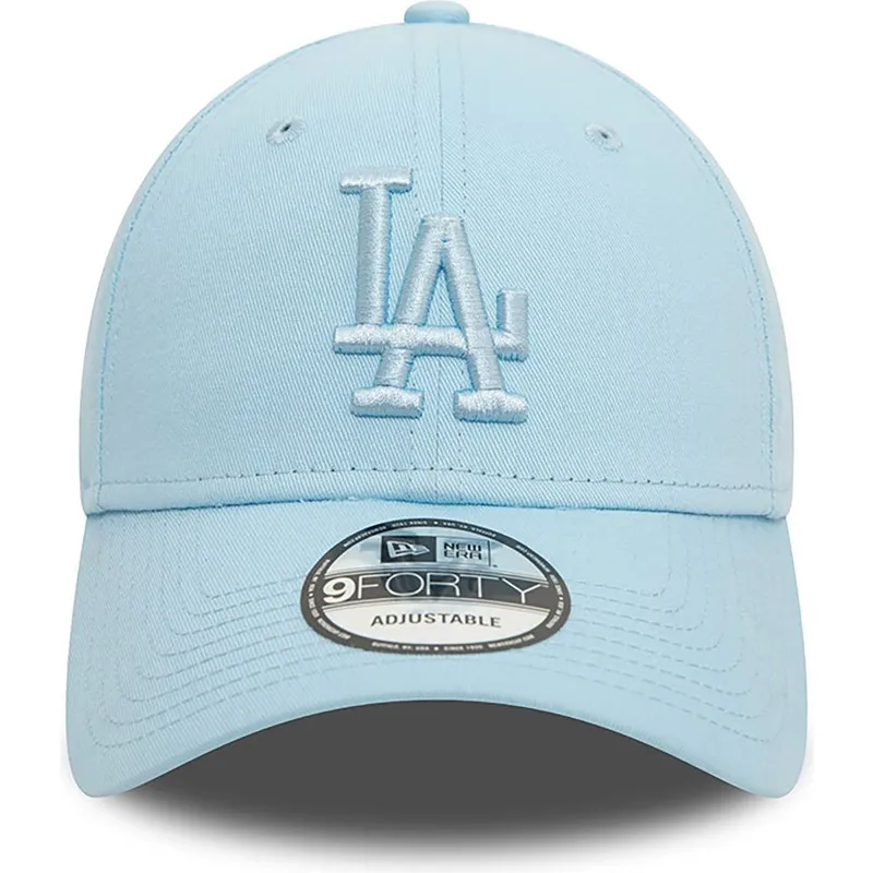 kapa-zaobljena-plava-podesiv-9forty-league-essential-los-angeles-dodgers-mlb-new-era