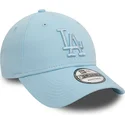 kapa-zaobljena-plava-podesiv-9forty-league-essential-los-angeles-dodgers-mlb-new-era