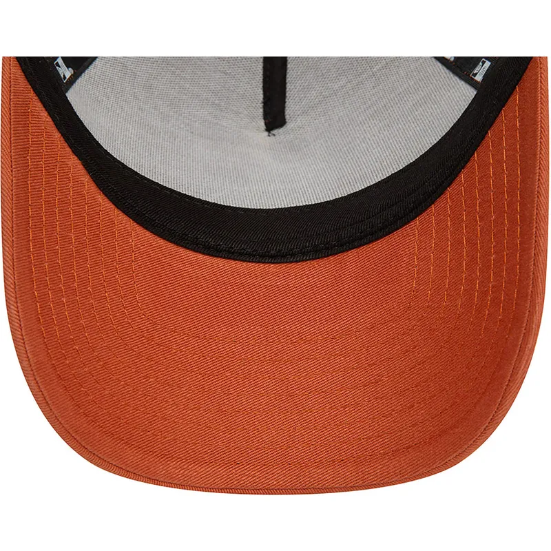 kapa-zaobljena-smeda-snapback-a-frame-league-essential-los-angeles-dodgers-mlb-new-era