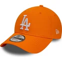 kapa-zaobljena-narancasta-podesiv-9forty-league-essential-los-angeles-dodgers-mlb-new-era