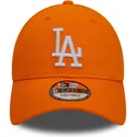 kapa-zaobljena-narancasta-podesiv-9forty-league-essential-los-angeles-dodgers-mlb-new-era