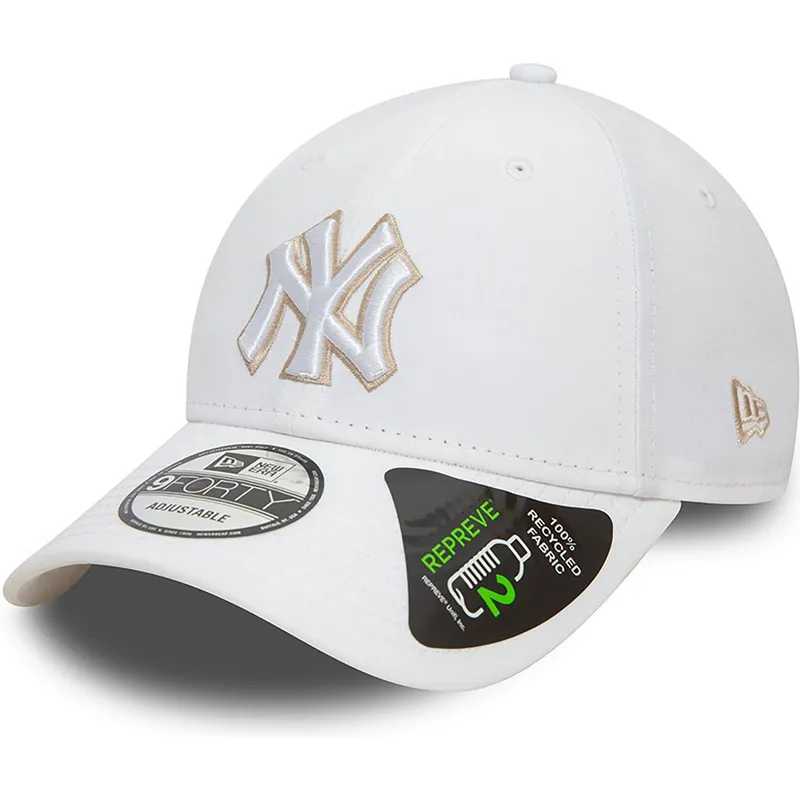 kapa-zaobljena-bijela-podesiv-9forty-repreve-outline-new-york-yankees-mlb-new-era kapa-zaobljena-bijela-podesiv-9forty-repreve-outline-new-york-yankees-mlb-new-era