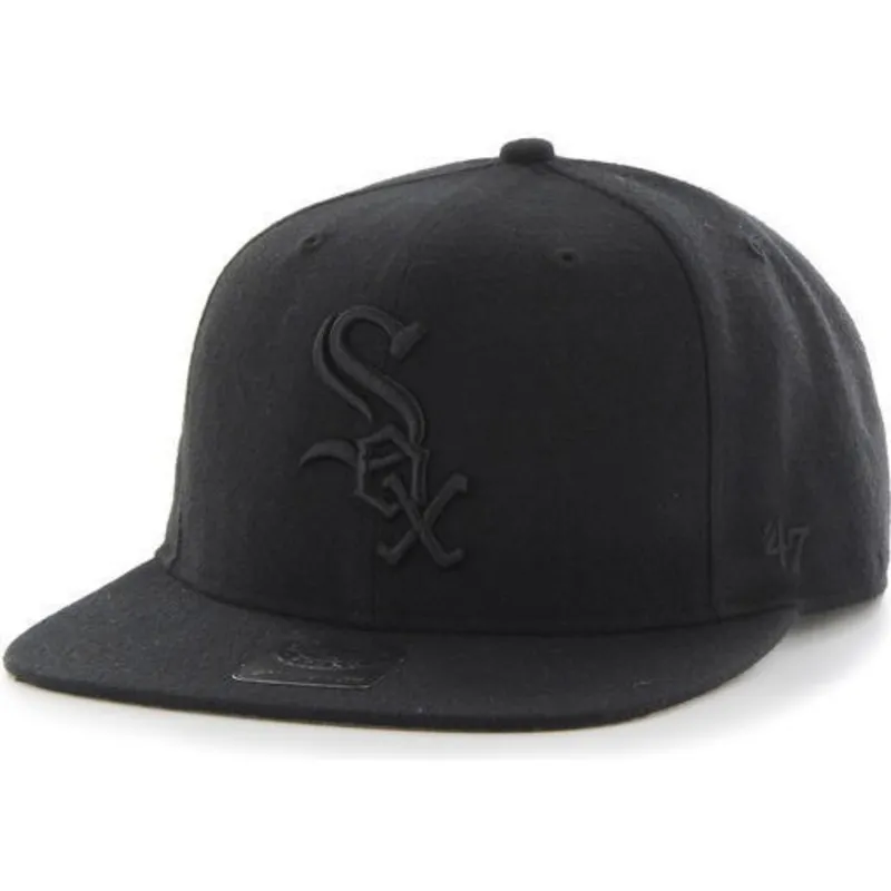 kapa-ravna-crna-snapback-chicago-white-sox-mlb-47-brand kapa-ravna-crna-snapback-chicago-white-sox-mlb-47-brand