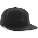 kapa-ravna-crna-snapback-chicago-white-sox-mlb-47-brand