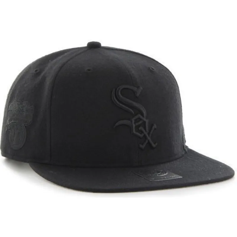 kapa-ravna-crna-snapback-chicago-white-sox-mlb-47-brand kapa-ravna-crna-snapback-chicago-white-sox-mlb-47-brand