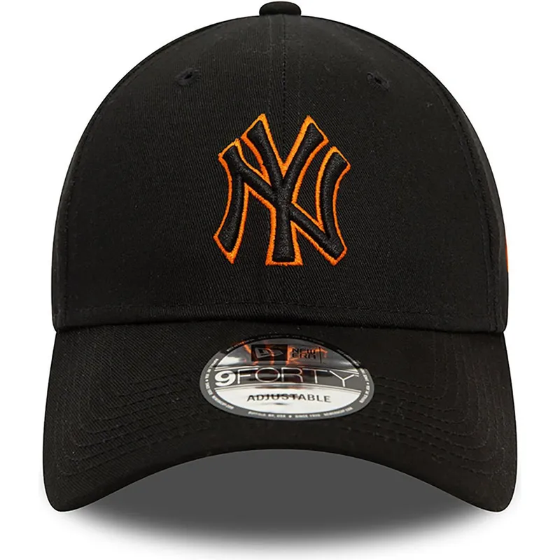 kapa-zaobljena-crna-podesiv-9forty-team-outline-new-york-yankees-mlb-new-era