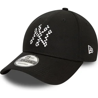 Kapa zaobljena crna podesiv 9FORTY Seasonal Infill New York Yankees MLB New Era