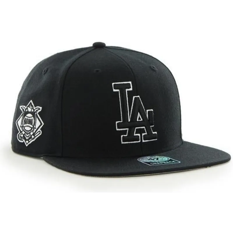 kapa-ravna-crna-snapback-los-angeles-dodgers-mlb-47-brand