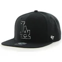 kapa-ravna-crna-snapback-los-angeles-dodgers-mlb-47-brand