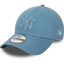 kapa-zaobljena-plava-podesiv-9forty-seasonal-infill-new-york-yankees-mlb-new-era