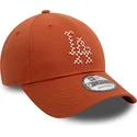 kapa-zaobljena-smeda-podesiv-9forty-seasonal-infill-los-angeles-dodgers-mlb-new-era