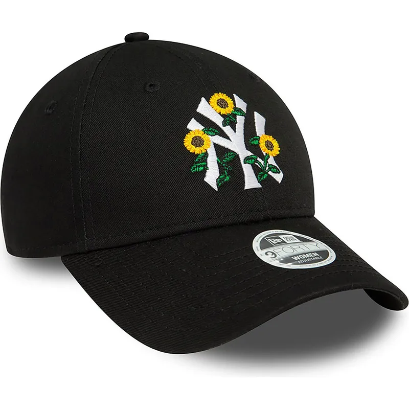 kapa-zaobljena-crna-podesiv-9forty-floral-new-york-yankees-mlb-new-era