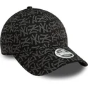 kapa-zaobljena-crna-podesiv-9forty-monogram-new-york-yankees-mlb-new-era