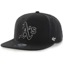 kapa-ravna-crna-snapback-oakland-athletics-mlb-47-brand