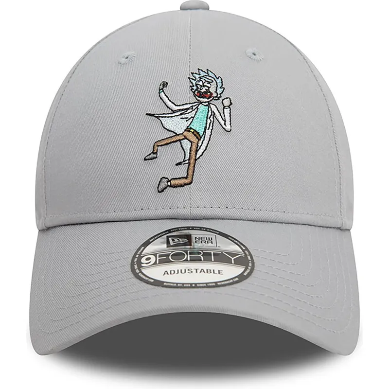 kapa-zaobljena-siva-podesiv-9forty-character-rick-sanchez-rick-y-morty-new-era
