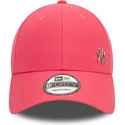 kapa-zaobljena-ruzicasta-podesiv-9forty-flawless-new-york-yankees-mlb-new-era
