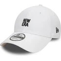 cap-zaobljena-white-adjustable-strap-9forty-new-era