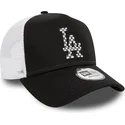 kapa-zaobljena-crna-snapback-a-frame-seasonal-infill-los-angeles-dodgers-mlb-new-era
