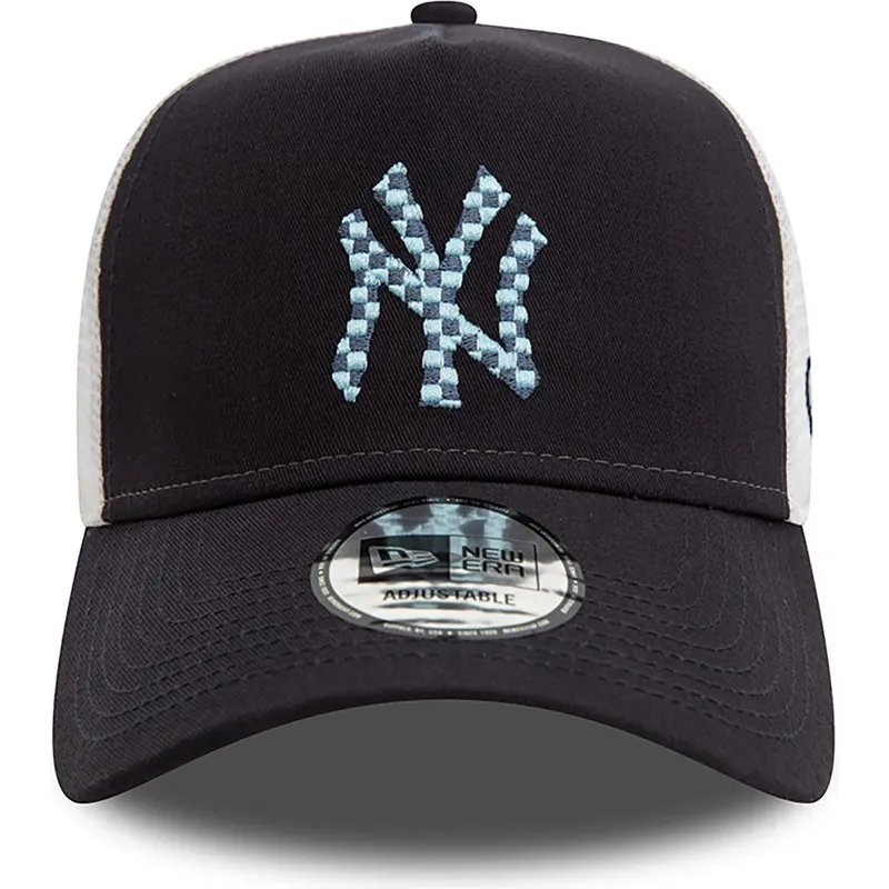 kapa-zaobljena-mornarsko-plava-snapback-a-frame-seasonal-infill-new-york-yankees-mlb-new-era