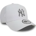 new-era-a-frame-seasonal-infill-new-york-yankees-mlb-white-trucker-hat