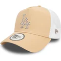 kapa-zaobljena-smeda-snapback-a-frame-seasonal-infill-los-angeles-dodgers-mlb-new-era