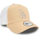 kapa-zaobljena-smeda-snapback-a-frame-seasonal-infill-los-angeles-dodgers-mlb-new-era