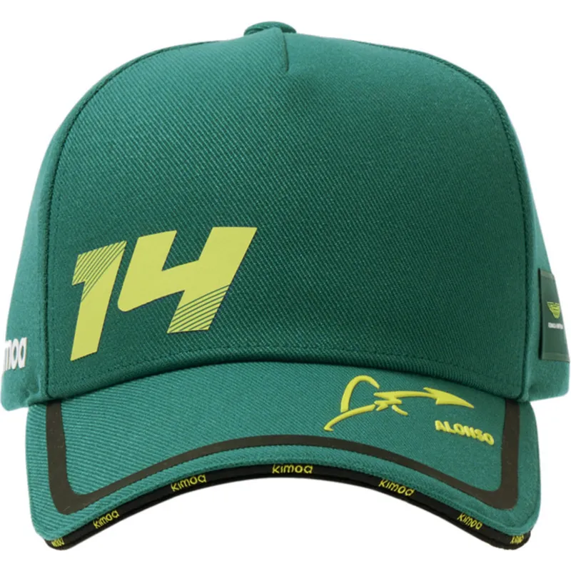 kape-zaobljena-zelena-podesiva-traka-tech-aston-martin-f1-team-x-kimoa-aston-martin-formula-1-kimoa
