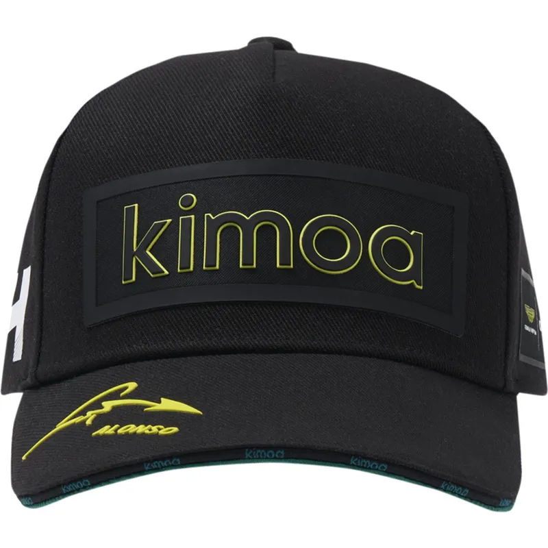 kapa-zaobljena-crna-podesiv-patch-aston-martin-f1-team-x-kimoa-aston-martin-formula-1-kimoa