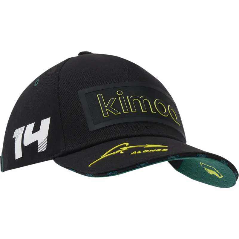kapa-zaobljena-crna-podesiv-patch-aston-martin-f1-team-x-kimoa-aston-martin-formula-1-kimoa