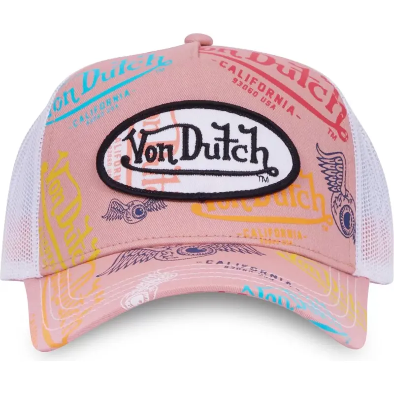 cap-zaobljena-pink-snapback-von-dutch