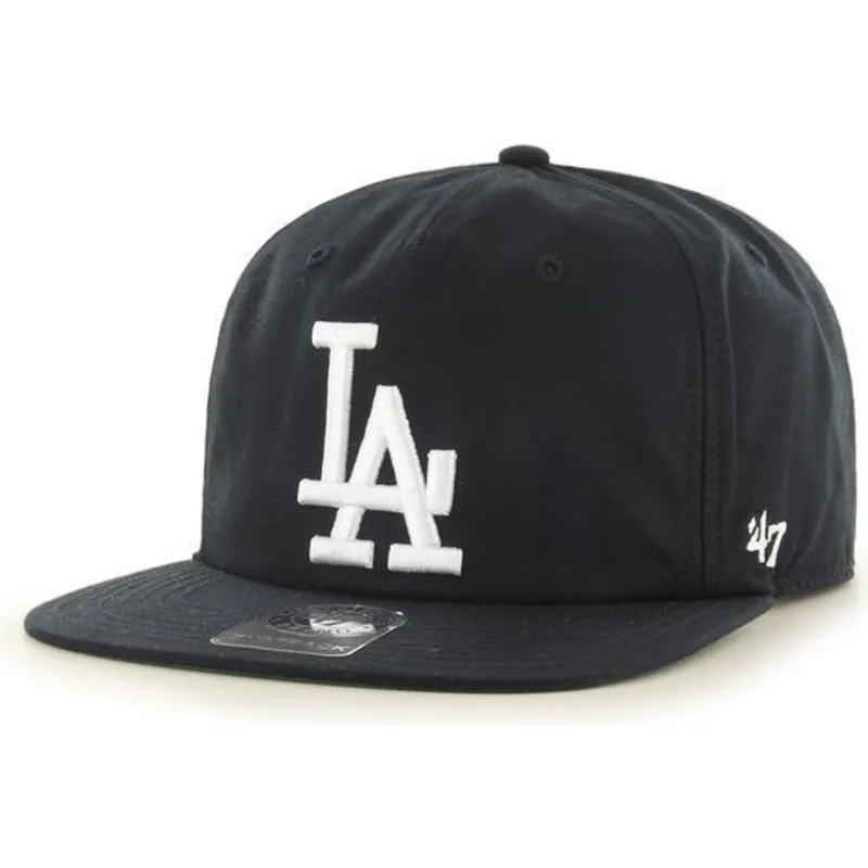 kapa-ravna-crna-snapback-los-angeles-dodgers-mlb-47-brand