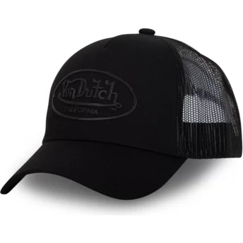 Kapa zaobljena crna snapback LOG01 Von Dutch