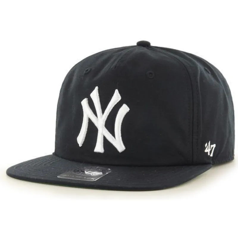 kapa-ravna-crna-snapback-new-york-yankees-mlb-47-brand kapa-ravna-crna-snapback-new-york-yankees-mlb-47-brand