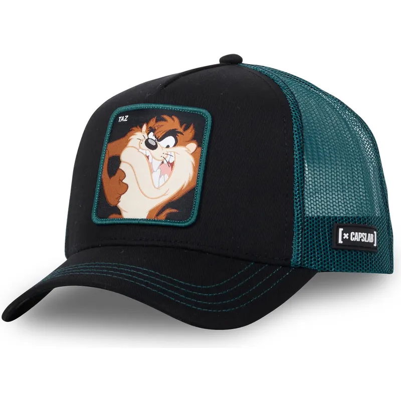 kapa-zaobljena-crna-snapback-tasmanski-vrag-looney-tunes-capslab