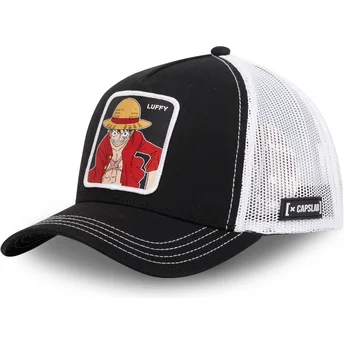 Kape zaobljena crna snapback Monkey D. Luffy MON1 One Piece Monkey D. Luffy One Piece Capslab
