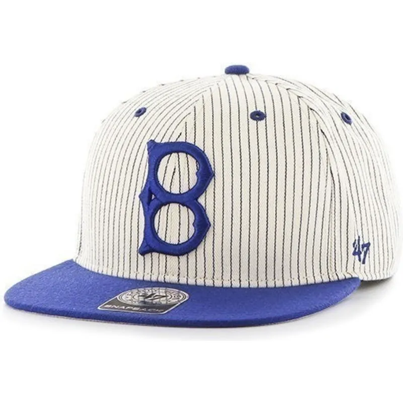 kapa-ravna-bijela-snapback-rayas-los-angeles-dodgers-mlb-47-brand