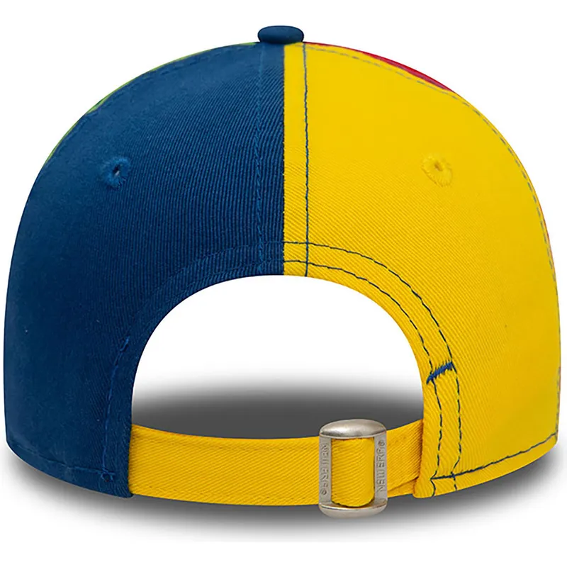 kapa-zaobljena-visebojno-podesiv-za-djecu-9forty-block-new-york-yankees-mlb-new-era