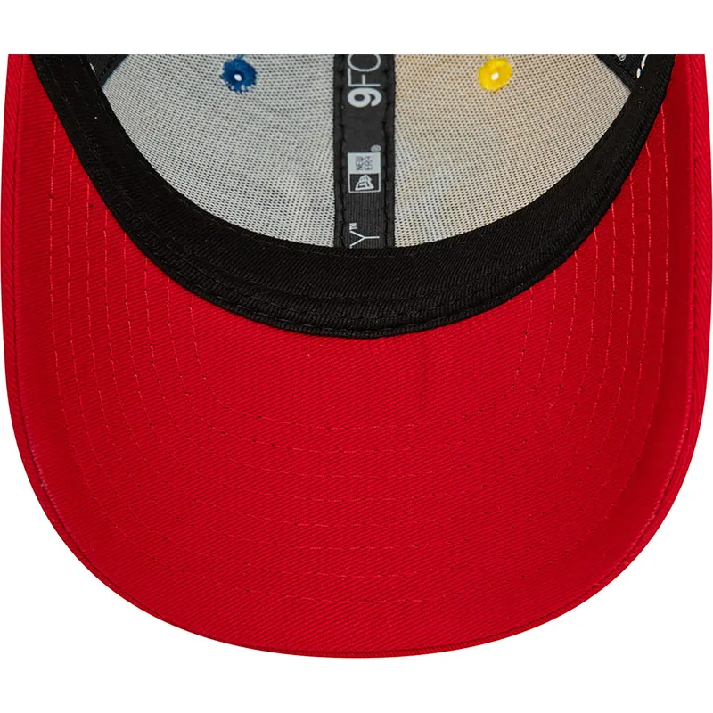 kapa-zaobljena-visebojno-podesiv-za-djecu-9forty-block-new-york-yankees-mlb-new-era
