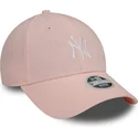 cap-zaobljena-pink-adjustable-strap-9forty-linen-new-york-yankees-mlb-new-era