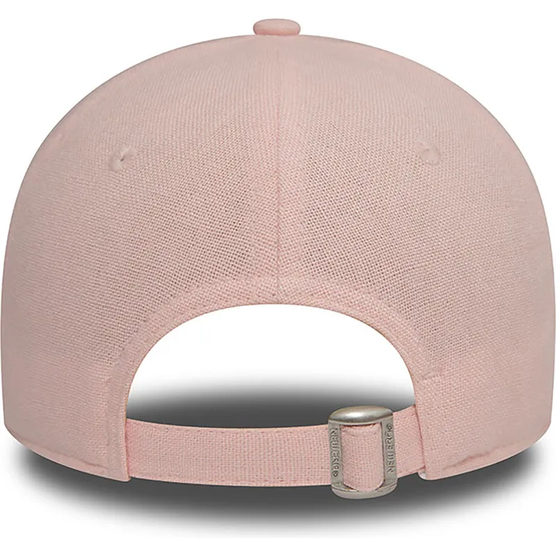 cap-zaobljena-pink-adjustable-strap-9forty-linen-new-york-yankees-mlb-new-era cap-zaobljena-pink-adjustable-strap-9forty-linen-new-york-yankees-mlb-new-era